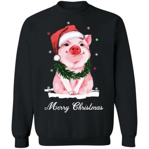 Pig baby merry Christmas sweater $19.95