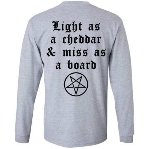 The Kraft light as a cheddar and miss as a board shirt $24.95 redirect10062021231047 1