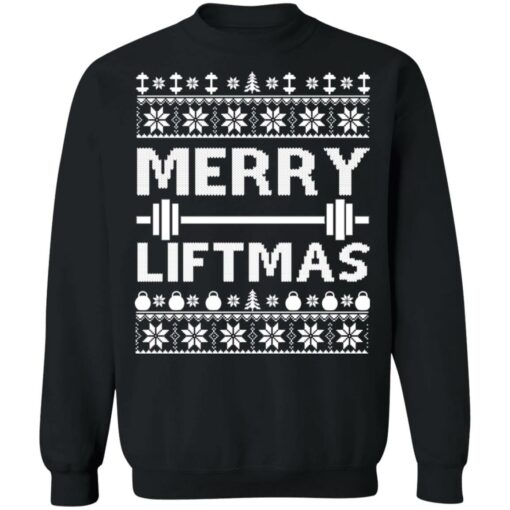 Merry liftmas Christmas sweater $19.95