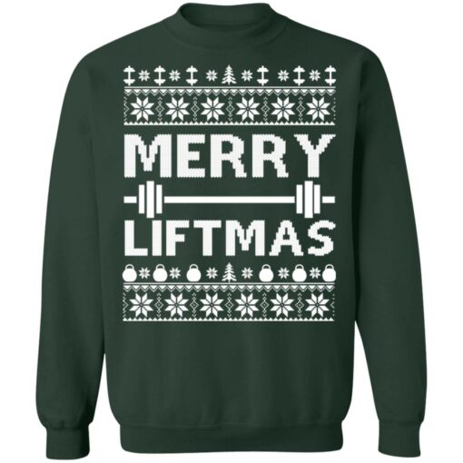 Merry liftmas Christmas sweater $19.95