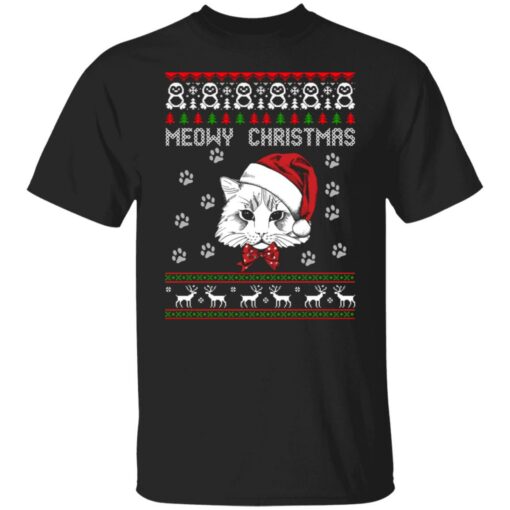 Meowy Christmas sweater $19.95