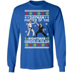 Dayman fighter of the nightman champion of the sun Christmas sweater $19.95