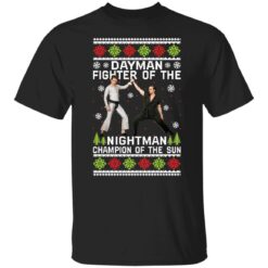 Dayman fighter of the nightman champion of the sun Christmas sweater $19.95