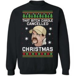Joe Exotic that bitch carole cancelled Christmas sweater $19.95 redirect10072021071040 6