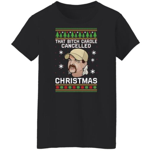 Joe Exotic that bitch carole cancelled Christmas sweater $19.95