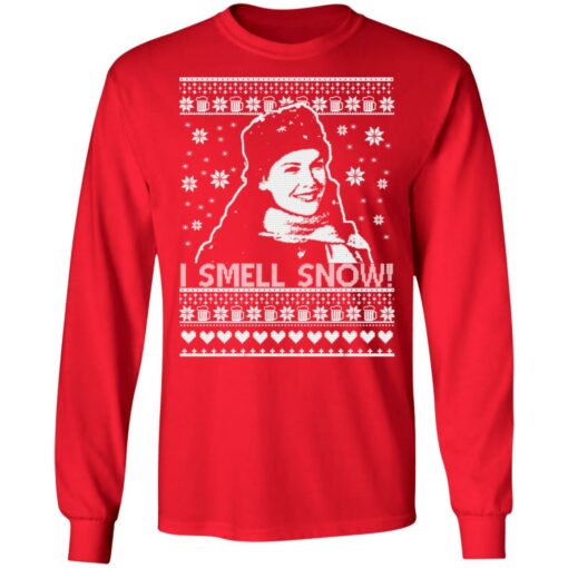 Lorelai Gilmore i smell snow Christmas sweater $19.95 redirect10072021211054 1
