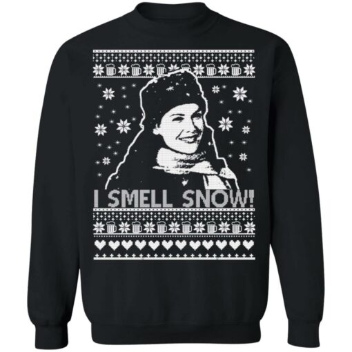 Lorelai Gilmore i smell snow Christmas sweater $19.95 redirect10072021211054 5