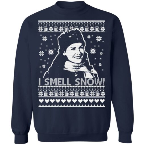 Lorelai Gilmore i smell snow Christmas sweater $19.95 redirect10072021211054 6
