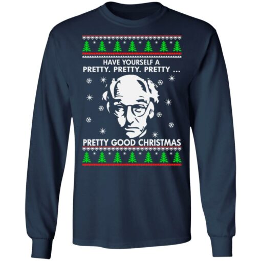 Larry David have yourself a pretty good Christmas sweater $19.95