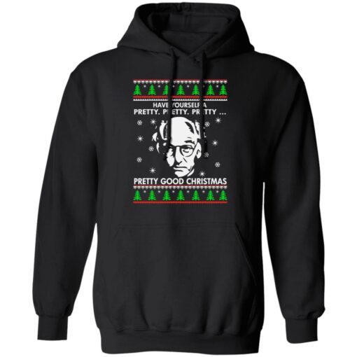 Larry David have yourself a pretty good Christmas sweater $19.95