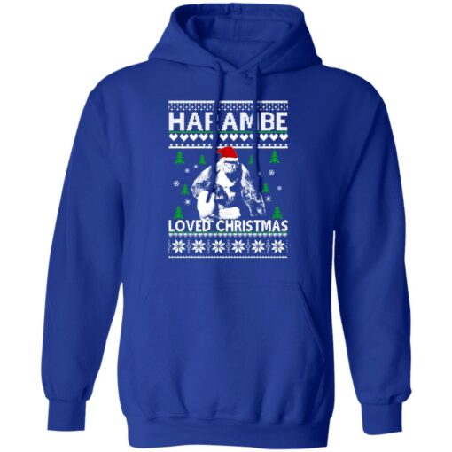 Harambe loved Christmas sweater $19.95
