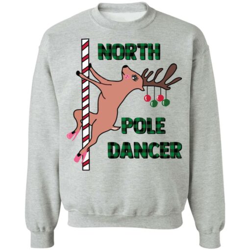 North pole dancer christmas sweater $19.95