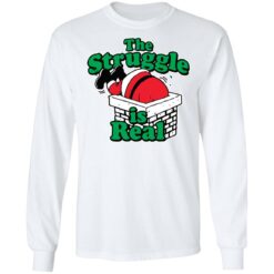 Santa Claus the struggle is real Christmas sweater $19.95