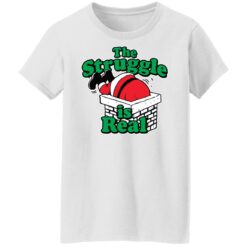 Santa Claus the struggle is real Christmas sweater $19.95