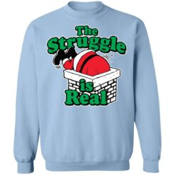 Santa Claus the struggle is real Christmas sweater $19.95