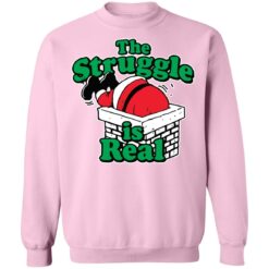 Santa Claus the struggle is real Christmas sweater $19.95