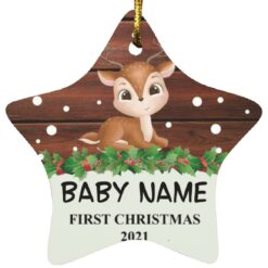 Baby's first Christmas ornament 2021 Personalized $12.75 redirect10092021061003 2