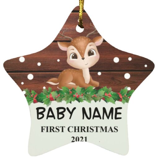Baby's first Christmas ornament 2021 Personalized $12.75 redirect10092021061003 2