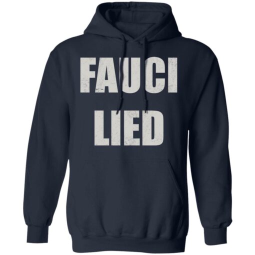 Jack Posobiec Fauci lied shirt $19.95