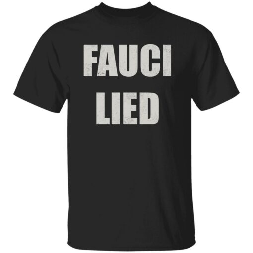 Jack Posobiec Fauci lied shirt