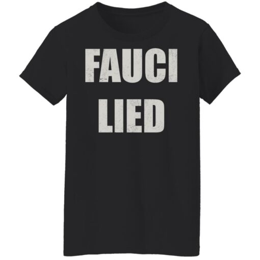 Jack Posobiec Fauci lied shirt $19.95