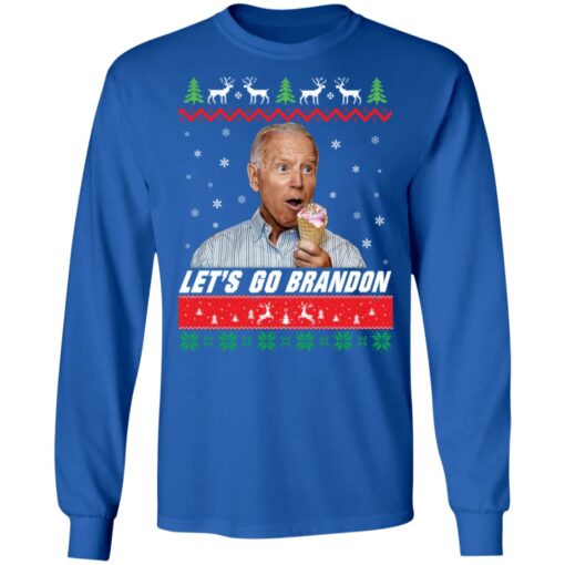 Biden Let's go Brandon Christmas sweater $19.95