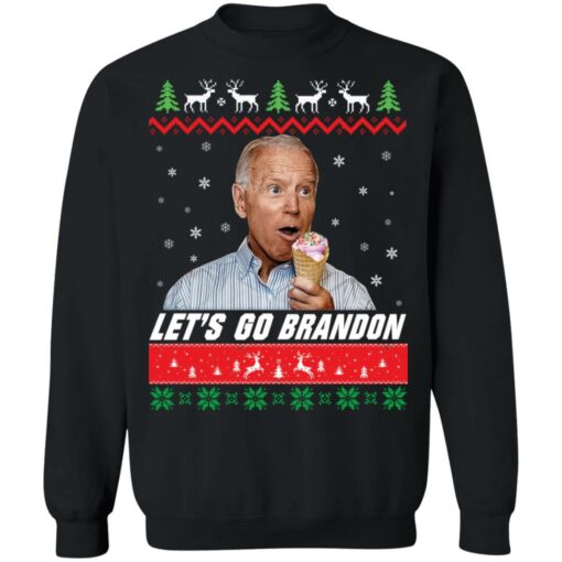 Biden Let's go Brandon Christmas sweater