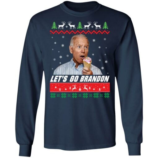 Biden Let's go Brandon Christmas sweater $19.95