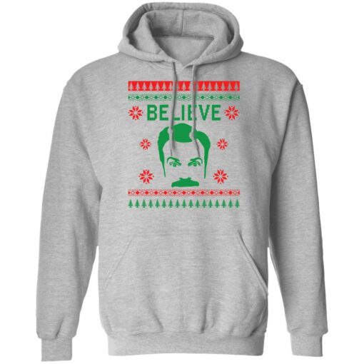 Ted Lasso believe Christmas sweater $19.95