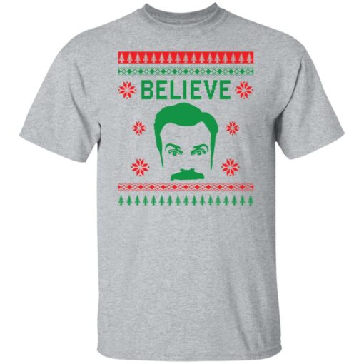 Ted Lasso believe Christmas sweater $19.95 redirect10112021081010 5