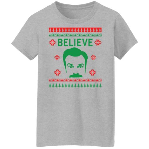 Ted Lasso believe Christmas sweater $19.95