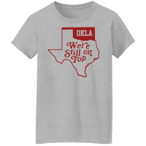 Oklahoma we're still on top shirt $19.95 redirect10112021211059 9