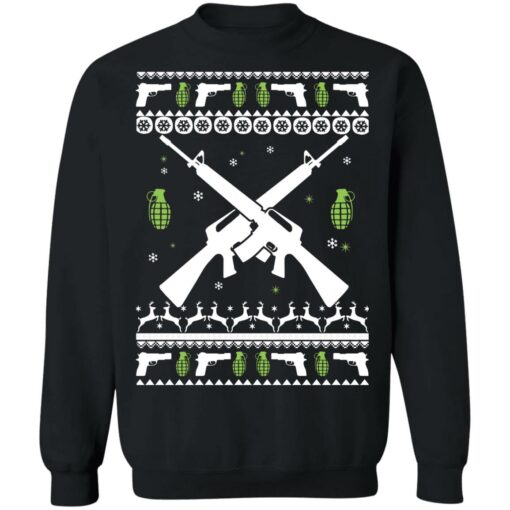 Assault Rifle Ugly Christmas sweater $19.95