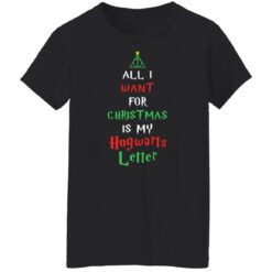 All I want for Christmas is my hogwarts letter Christmas sweater $19.95