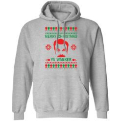 Ted Lasso Merry Christmas ya wanker Christmas sweater $19.95