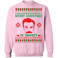 Ted Lasso Merry Christmas ya wanker Christmas sweater $19.95