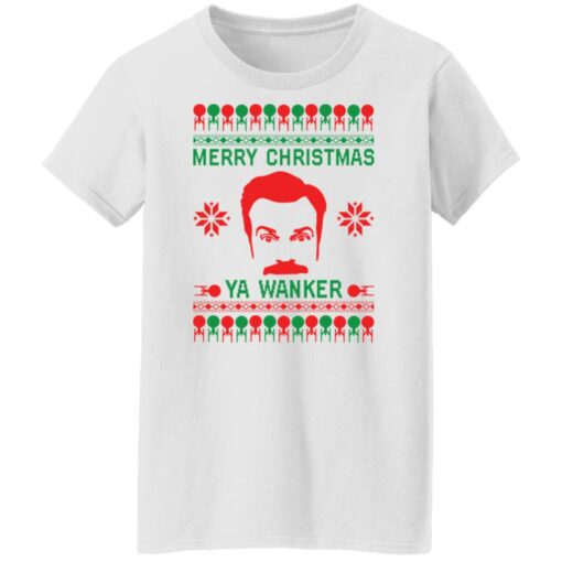 Ted Lasso Merry Christmas ya wanker Christmas sweater $19.95