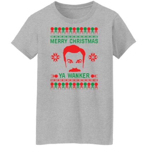 Ted Lasso Merry Christmas ya wanker Christmas sweater $19.95