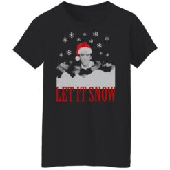 Tony Montana let it snow Christmas sweater $19.95