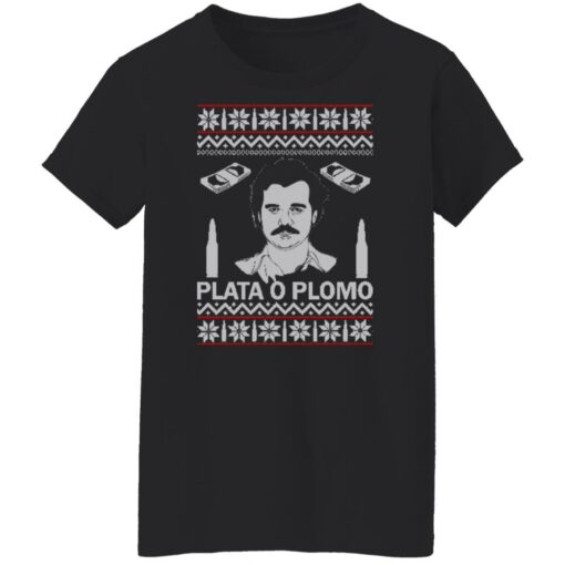 Pablo Escobar narcos plata O Plomo Christmas sweater $19.95