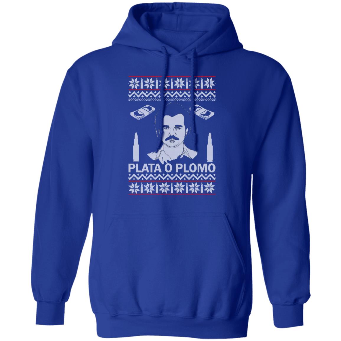 Pablo Escobar Narcos Plata O Plomo Christmas Sweater Lelemoon