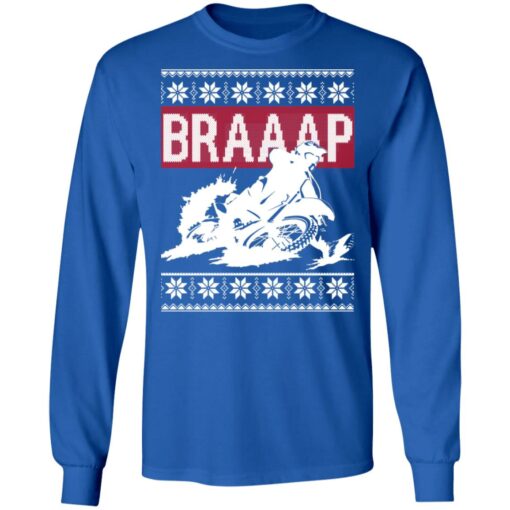 Braaap Motocross Ugly Christmas sweater $19.95