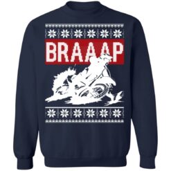 Braaap Motocross Ugly Christmas sweater $19.95 redirect10132021021041 3