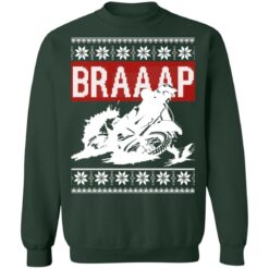 Braaap Motocross Ugly Christmas sweater $19.95