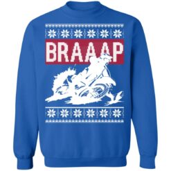 Braaap Motocross Ugly Christmas sweater $19.95