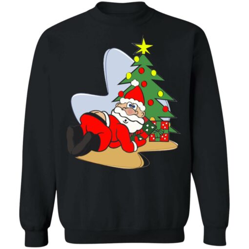 Santa Butt crack Christmas sweater $19.95