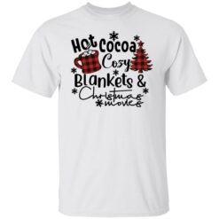 Hot cocoa cozy blankets Christmas movies Christmas sweatshirt $19.95