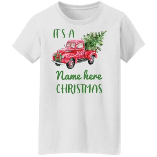 Personalized Custom It's a family Christmas here shirt $19.95