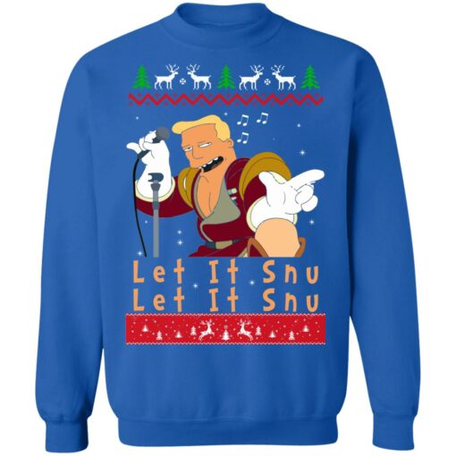 Zapp Brannigan let it snu Christmas sweater $19.95