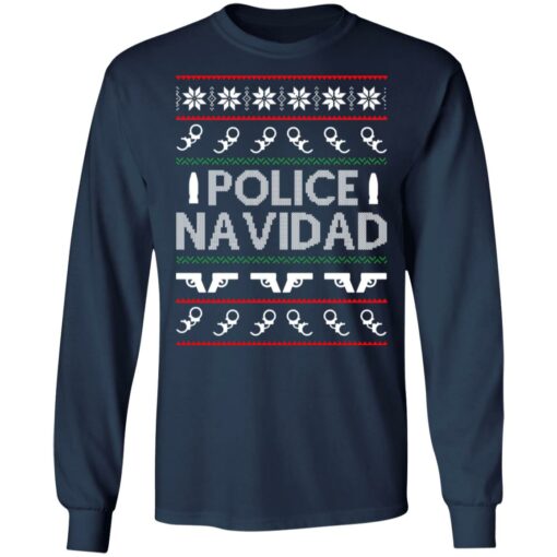 Police navidad Christmas sweater $19.95